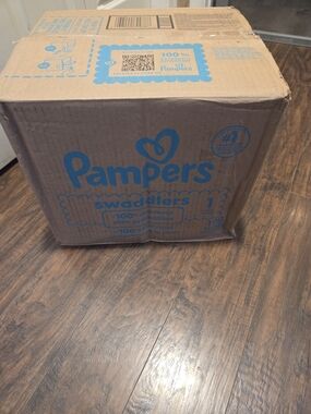 Pampers Swaddlers Diapers Size 1 198ct (SEALED)